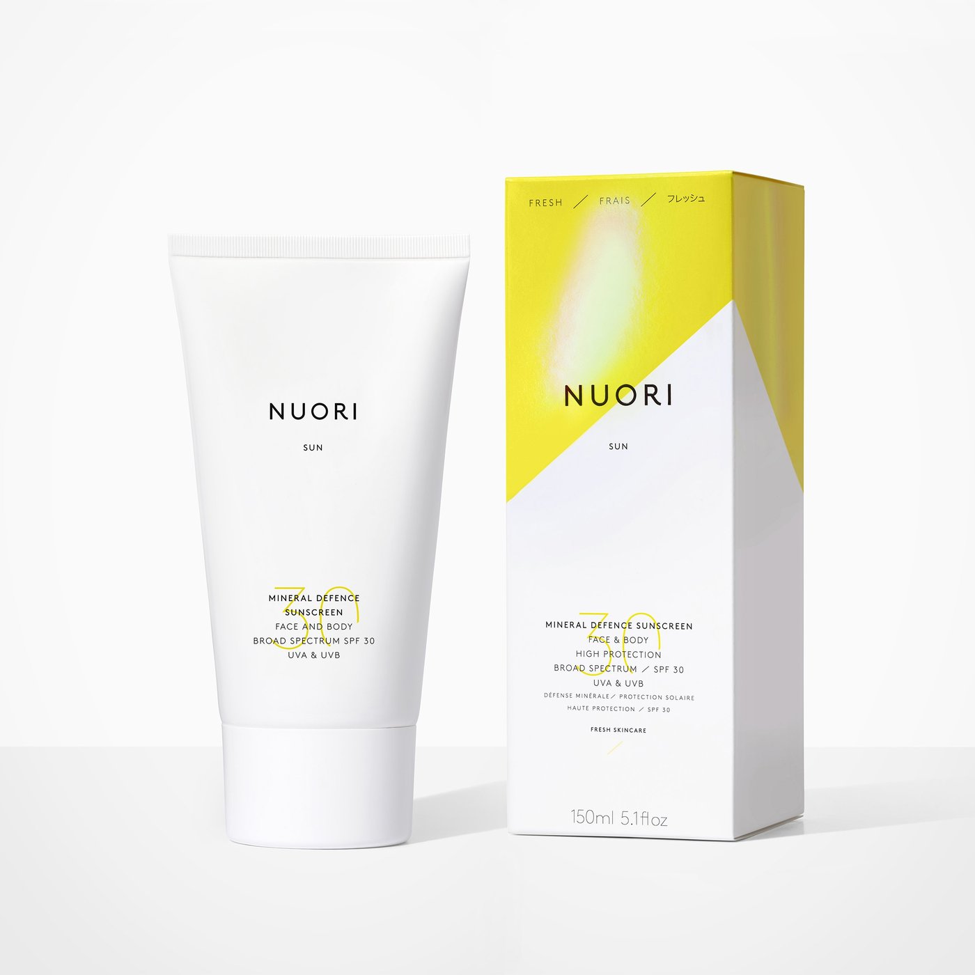 Mineral Defence Sunscreen Face and Body | Broad Spectrum SPF 30 UVA & UVB